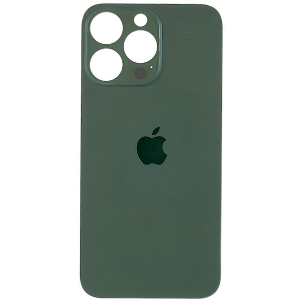 iPhone 13 Pro 6.1 tuuman akkukotelon suojuksen korjausosa (kameran linssirengasreiän vakiomalli [YJD] Green Green
