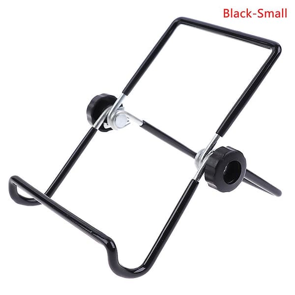 Spirestativ Sammenleggbart Spirestativ Sklisikre Stillaser For Mason Jar Tablet[YJD] Black S