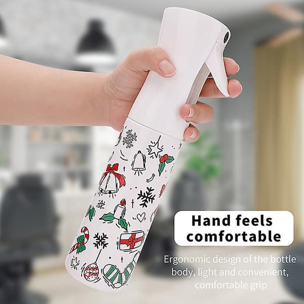 Jul 300ml Mode Tom Hårfrisörssprayflaska Professionell Frisör[YJD] White 1pc