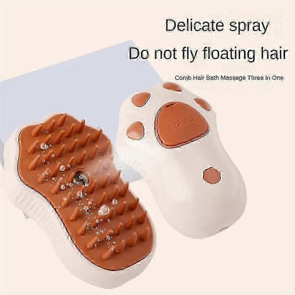 Den originale Fluffybrush, Misty-børste til hunde, Misty-plejebørste til hunde [YJD] pink