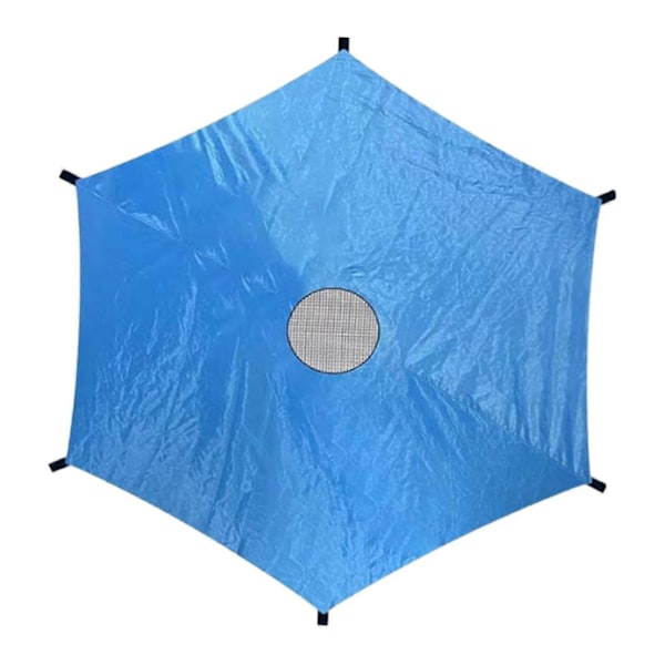 Trampolinskydd Solskydd Trampolintillbehör Trampolinmarkis Trampolintak för Park Utomhus[YJD] 8ft