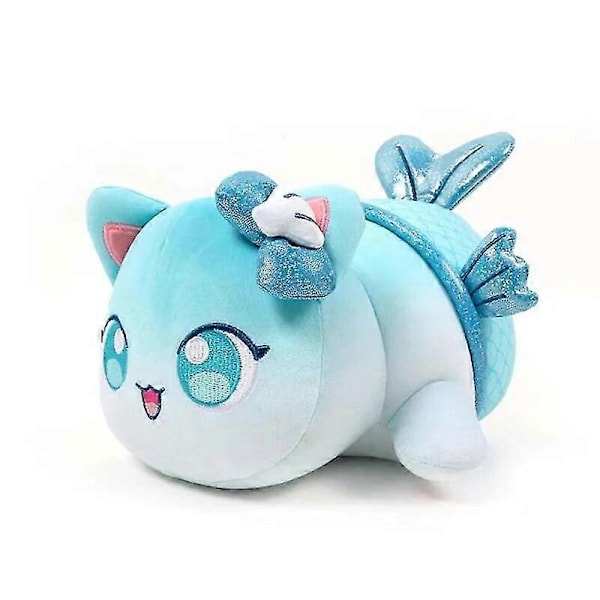 Meemeow Aphmau Plushie Meemeows Food Cats Plushie Paketti Ahpmau Ranskalaisia Perunoita Hamburger Tyyny Plushie Lelut Kawaii Söpö Plushie Kissat Nuken 20cm Devil Cat