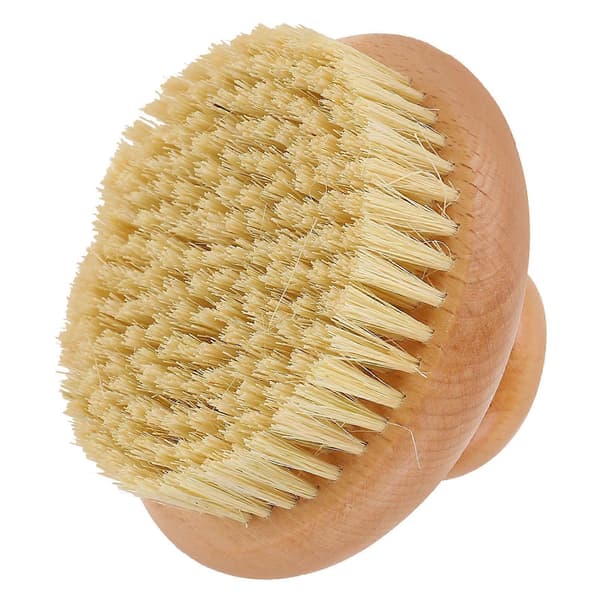 Exfolierande kroppsskrubb för rengöring, 2-pack rund badborste[YJD]