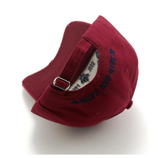 Mænds Baseball Cap Bomuldsspidset Cap Mænds Casual Sports Cap Broderi Bogstaver Dsquared2 Sort  (YJD)