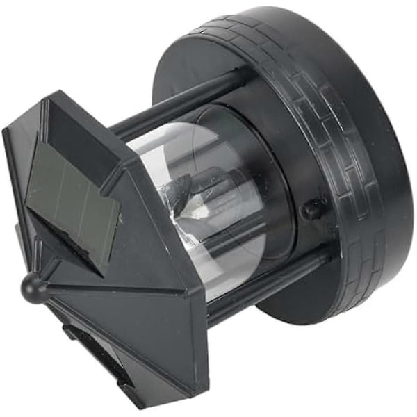 LED Aurinkovoimalla Toimiva Majakka, 360 Astetta Pyörivä LED Aurinkomajakka [YJD]