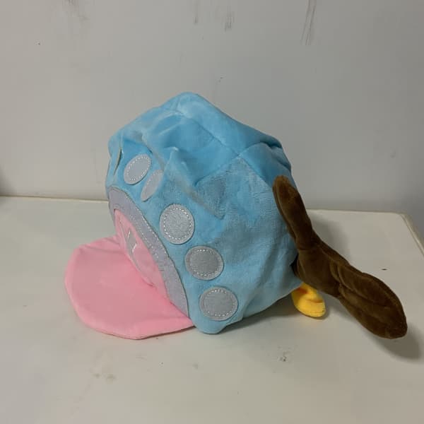 1 st Unisex X Design Cosplay Blå Vita prickar Kostymhatt[YJD] QB 3rd Lan