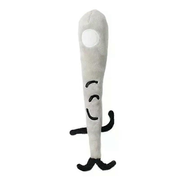 HaKeLai Ny BFDI Battle For Dream Island Plyschleksak Gosedjur Mjukt Djur X Siffror Blintz Block Markör Penna Häftapparat Pommes Frites Gåvor[YJD] Needle 28cm