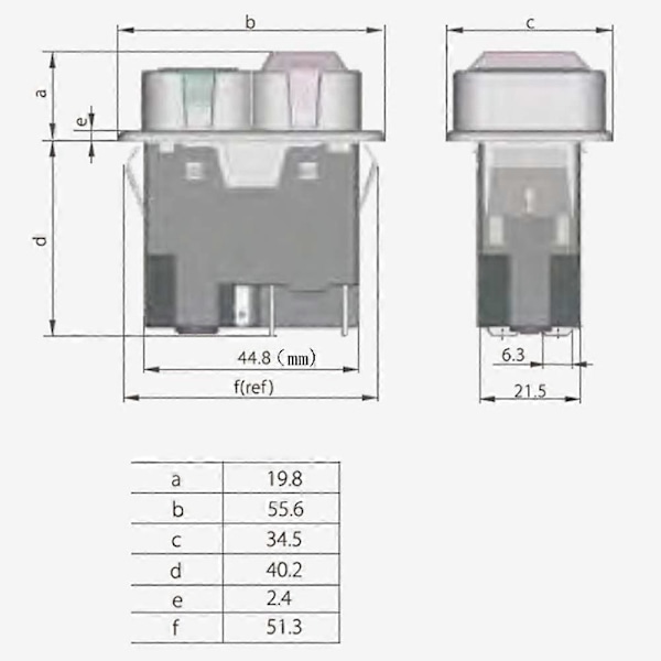 KEDU KJD17B 120V/16A 4 Ben Industrielt Elektromagnetisk Kontakt Vandtæt ON/OFF Trykknapkontakter til Elektrisk Værktøj Sav Boremaskine Slibemaskine[YJD]