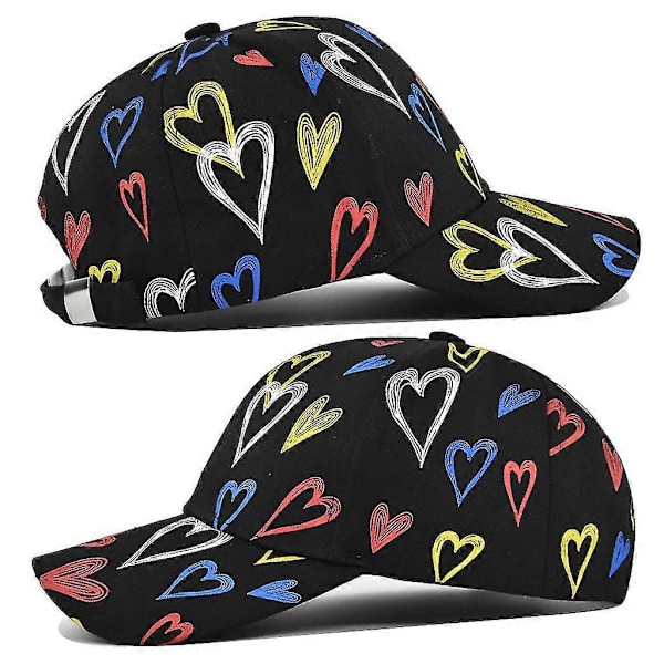 Trendig Sportkeps Graffiti Basebollkeps Utomhus Solskydd För Sport Fritid[YJD] White