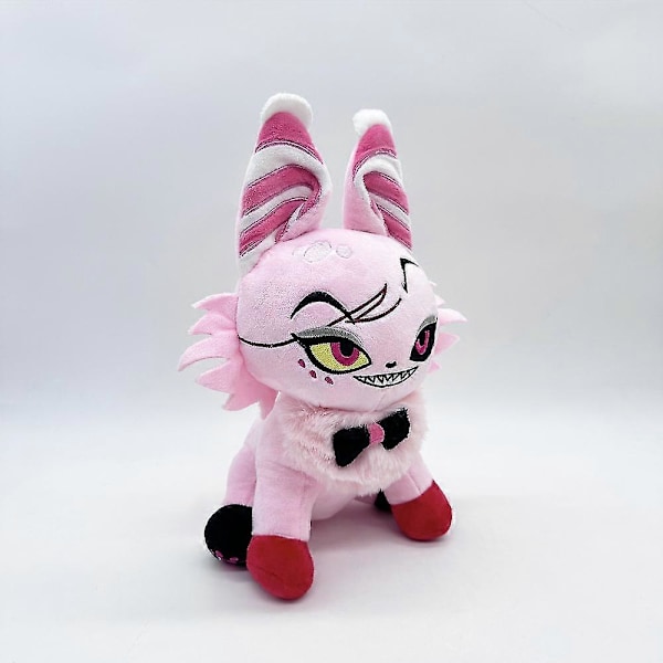 Hazbin Hotel Plyschleksak Husk Meow Plyschdocka_v (YJD) Pink