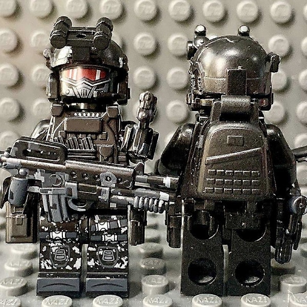 Militære Minifigur Byggeklodser 12 stykker med Våben Hummer Specialstyrker Børns Uddannelsesmæssige Legetøj_v (YJD) Package C