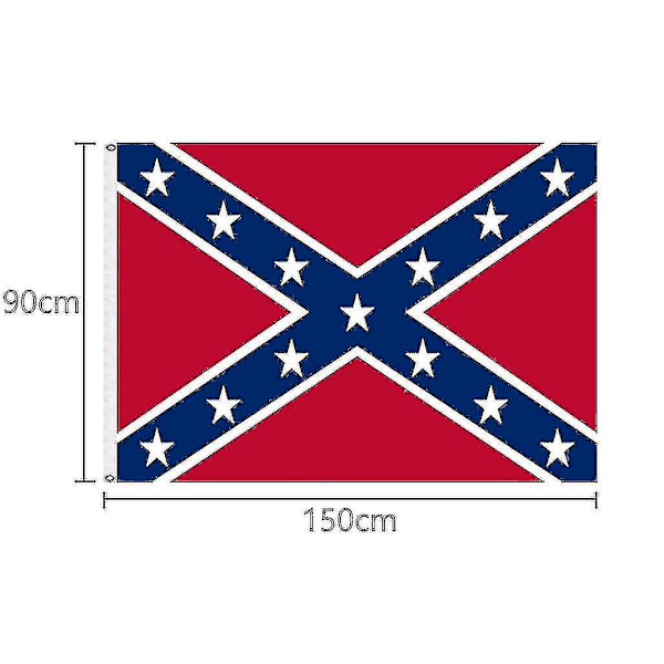 90x150cm Amerikansk Flag Polyester Tryk Hjemmedekoration Flag (YJD)