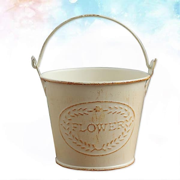 Blomkruka Shabby Chic Blomhinkar i järn för blommor 4-delars set[YJD]