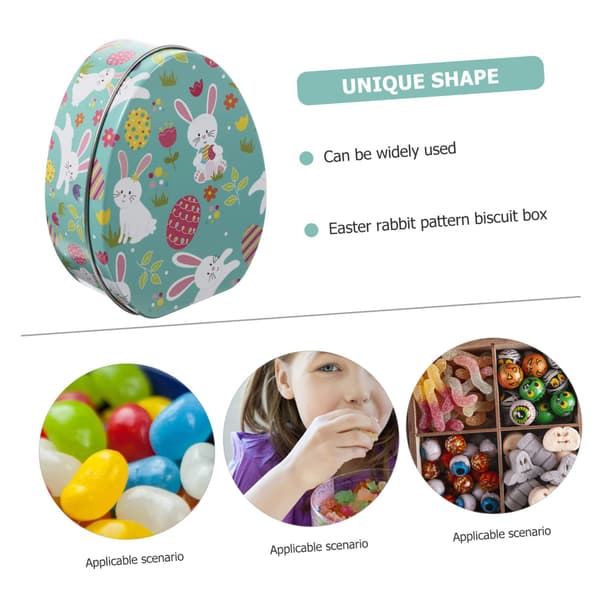 Påskeæg Æske Metal Assorteret Chokolade 12-stykke[YJD]