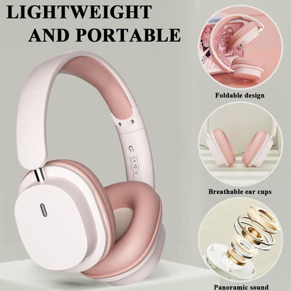 Langattomat Over-Ear-kuulokkeet mikrofonilla