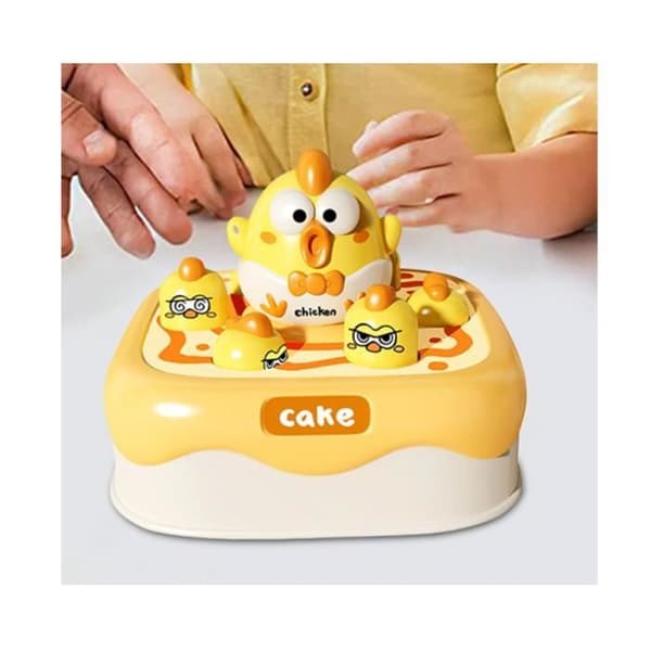 Whack Mole-spel, Whack Mole-spel, kycklingformade hammarleksaker, slåleksaker för pojkar och flickor över 3 år [YJD]