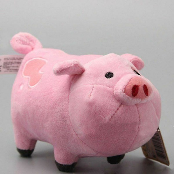 Gravity Falls Waddles Den Rosa Grisen Myk Dyrefigur Plussj Leke Dukke Barn Bursdag Barnegave 18cm (YJD)