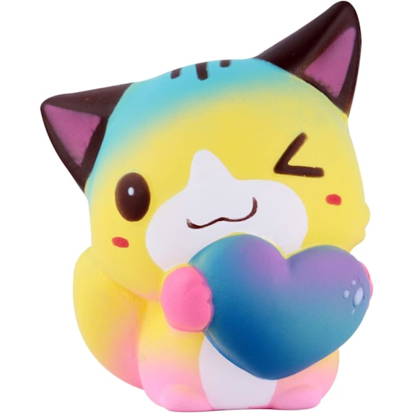 Squishies Hitaasti Nouseva Kissa Kokoelma Uutuus Stressilelut a[YJD]