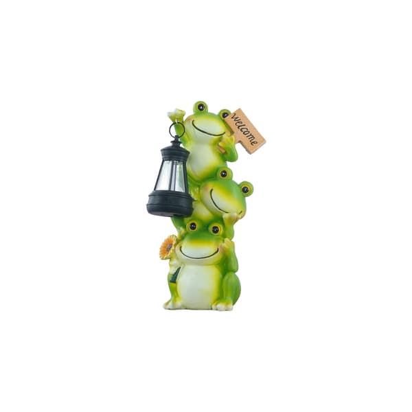 Solar LED Frø Havefigurer – Sti Lys (JYD)