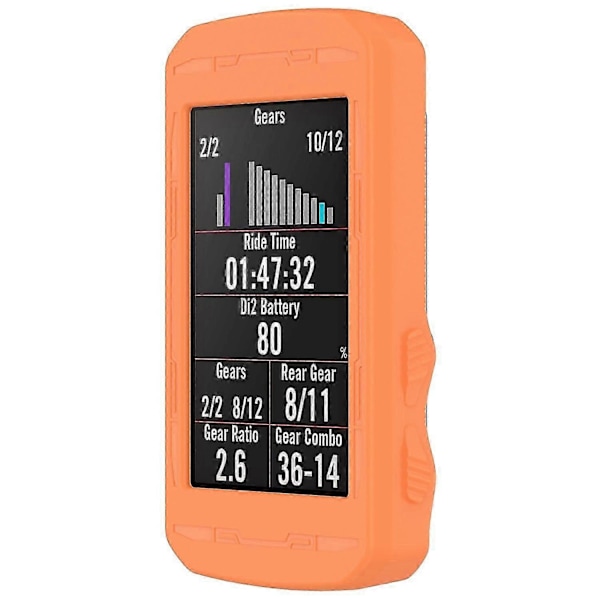 Silikone Etui til Bryton Rider750, Cykelcomputer Cover Støvtæt Beskyttelsesærme [YJD] Style D Multicolor