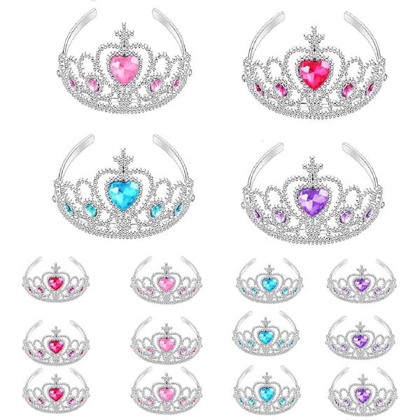 Prinsesse-tema kostymer tilbehør for jenter jul [YJD]