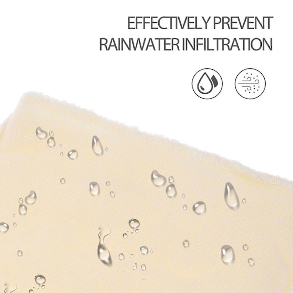 1 Par Regnstövelstrumpor Varma Regnstövelsfoder Termiska Strumpor Ersättningsfoder för Regnstövlar[YJD] Light Yellow 31.00X26.50X9.00CM