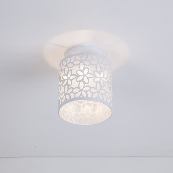 Vit Modern Hängande Lampa Skärm för Sovrum Vardagsrum Entré[YJD]