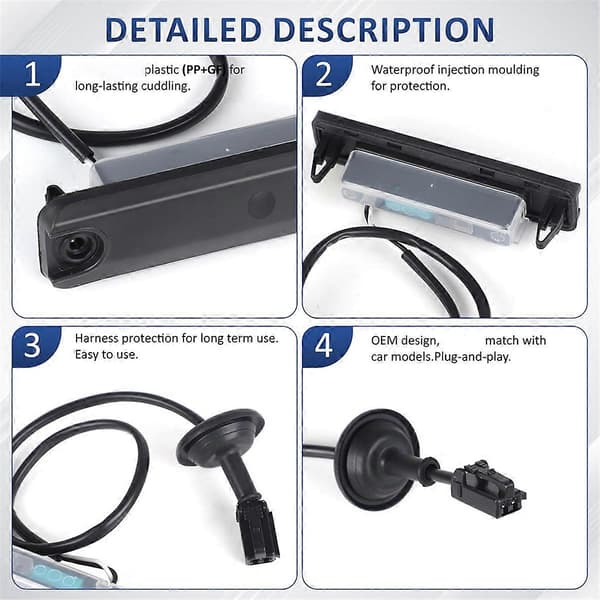 Kia Venga Ceed Bryter for bakluke 812601D000 Erstatning[YJD]
