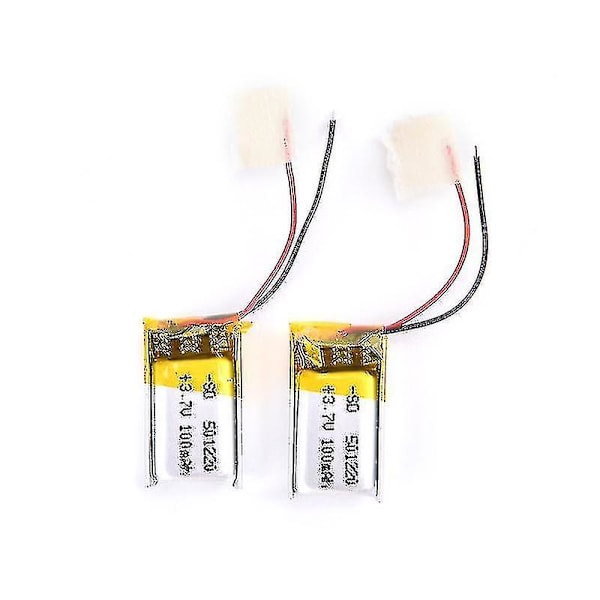 3.7v 100mah Lipo 1s Polymer Oppladbart Batteri Anki Overdrive Hodesett (YJD)