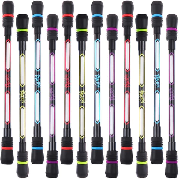 12 stk. roterende kuglepen [YJD] Black 12pcs