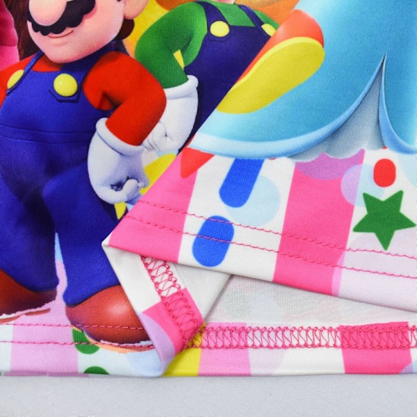 2023 Nya Filmen Super Mario Bros. Flickklänningar Barn Party Prinsessklänningar 9273[HK] 140cm