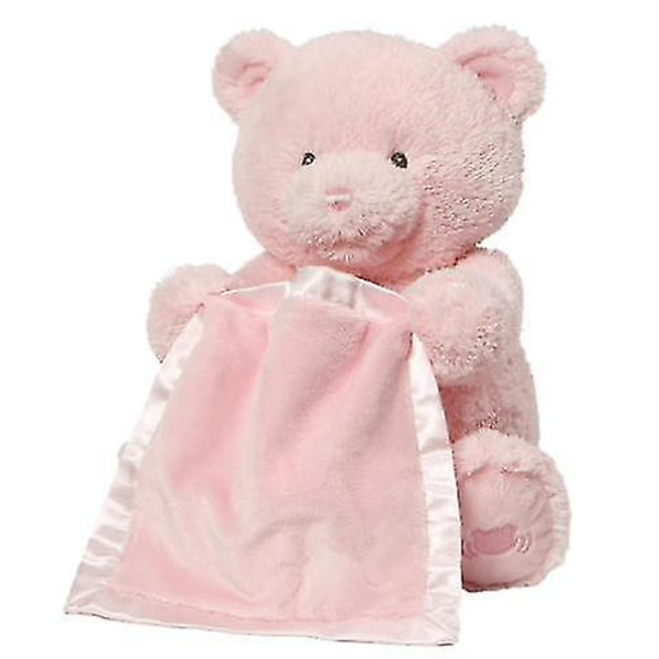 Tittei Teddybjørn som snakker og beveger seg, rosa