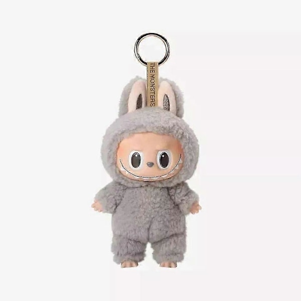 POP MART LABUB The Monsters Spennende Macaron Anheng Plysj Forseglet Pose[YJD] sesame bean