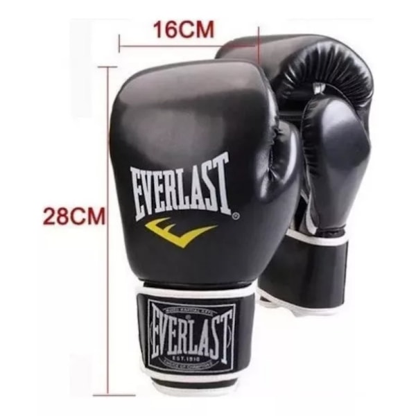 Everlast 12oz Nyrkkeilyhanskat Harjoitteluun Negro 12oz