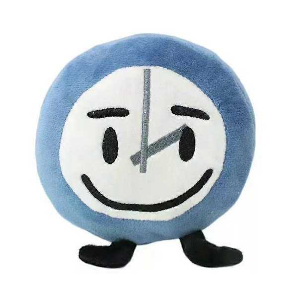 HaKeLai Ny BFDI Battle For Dream Island Plyschleksak Gosedjur Mjukt Djur X Siffror Blintz Block Markör Penna Häftapparat Pommes Frites Gåvor[YJD] Alarm 15cm