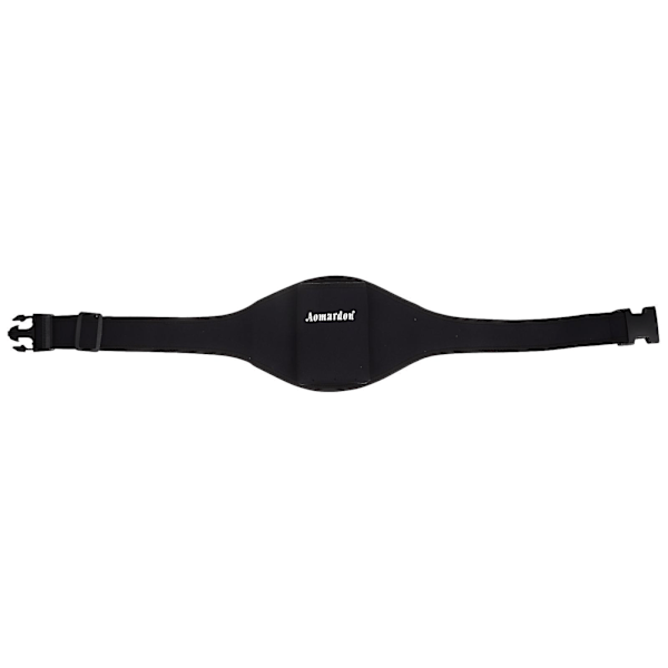 Mikrofonbälteshållare för fitnessinstruktörer, justerbar midjeväska för mikrofonhållare (YJD) Black 38.00X14.00X2.00CM