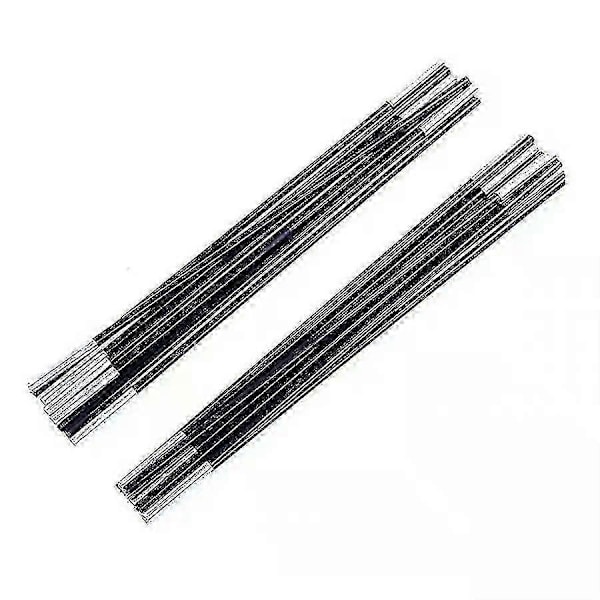 Universella Trampolinfiberglasstänger för att Ersätta Toppstång / Metallring - Med Kåpor[YJD] 13 feet
