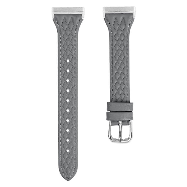 For Fitbit Versa 3/Sense Topplags Kuskinn Rombe Design Klokkereim[HK] Style C Multicolor