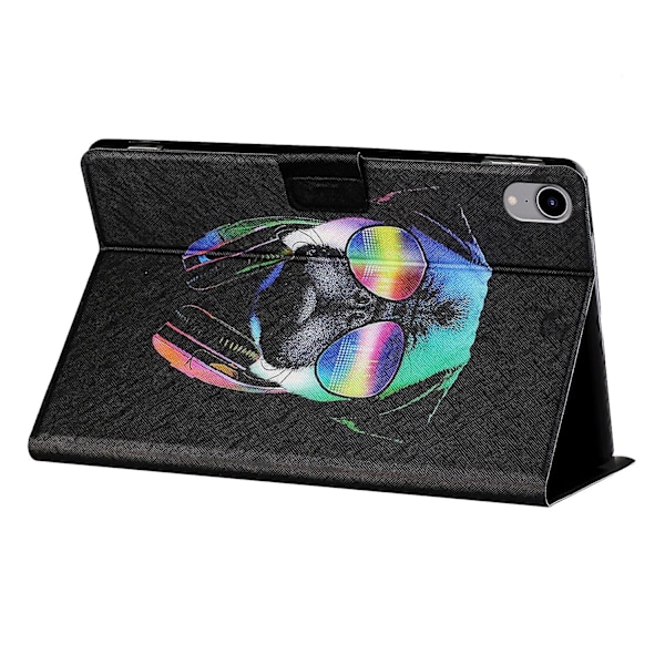 Värillinen piirros nahkakotelo iPad 10. sukupolvelle 10.9 2022[HK] Multicolor