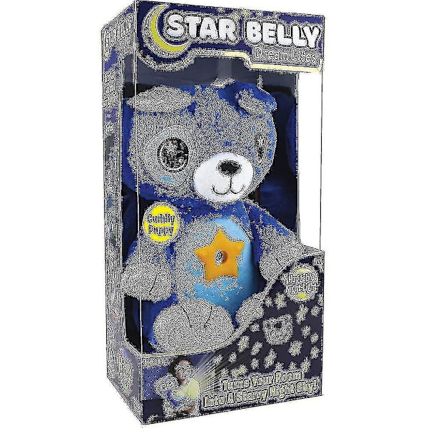 Star Belly Dream Lites Fyldt Dyr Natlys Lys Op Regnbue Fyldt Led Dyr Blød Plys kk