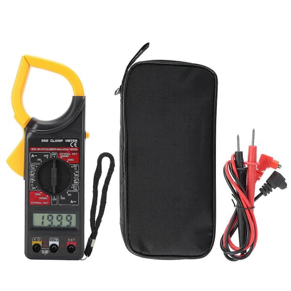 Digital klämmätare handhållen amperemeter voltmeter elektronisk multimeter mätverktyg DT‑266[YJD]