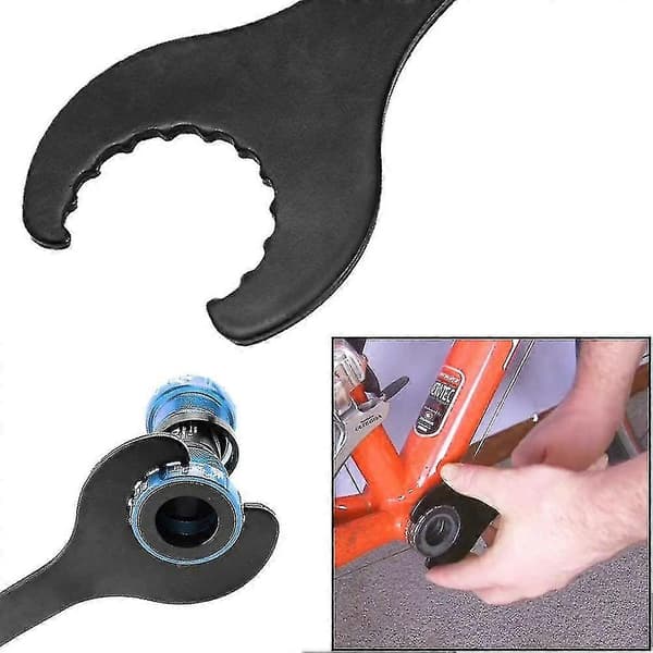 Cykelnøgle, krankboks-nøgle, krankboks-nøgle, krankboks-monteringsnøgle, krankværktøj, cykelnøgle-reparation [YJD]
