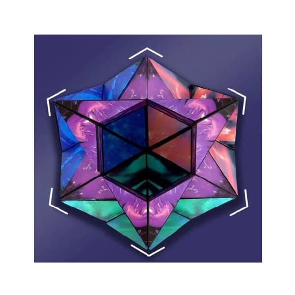 Magisk terning, magnetisk terning, 3D Infinity Cube-legetøj til børn, kreativ transformerende terningpuslespil, hjernetræningsspil[YJD]