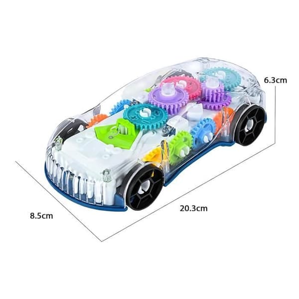 Legetøjsbil - Speedlite - Dynamiske Gear - LED Lys - Stunts - Flerfarvet[YJD] Multicolor