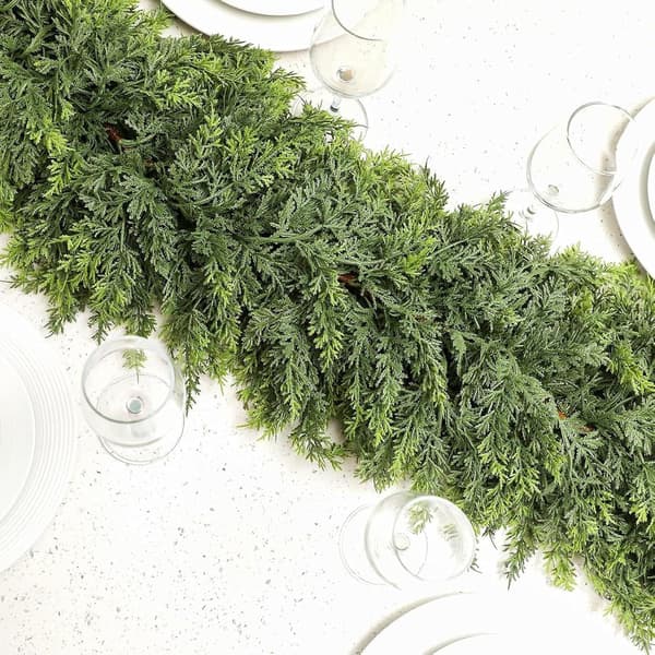 Gjenbrukbar kunstig julekrans (JYD)