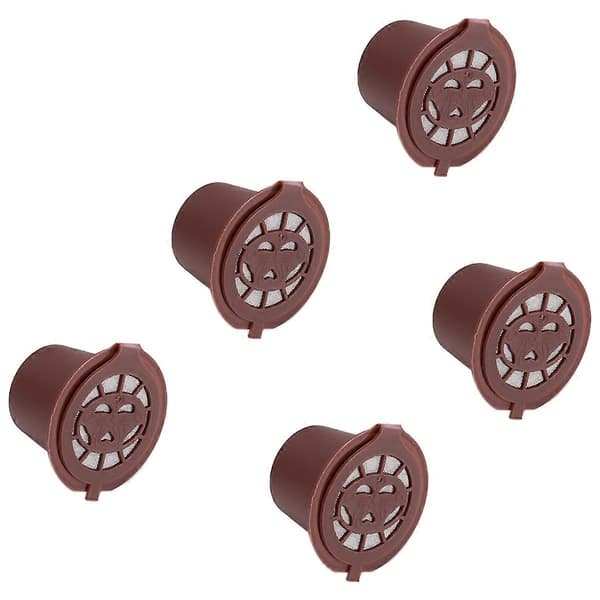 Kaffekapslar för engångsbruk för maskiner 5-pack obelagda[YJD]
