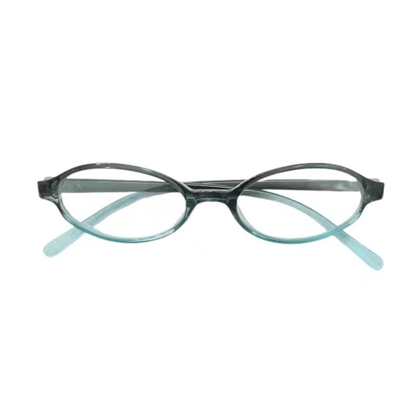 Blåljusfilterglasögon med tunn reflekterande lins Små ovala glasögonglasögon för spelstudenter
