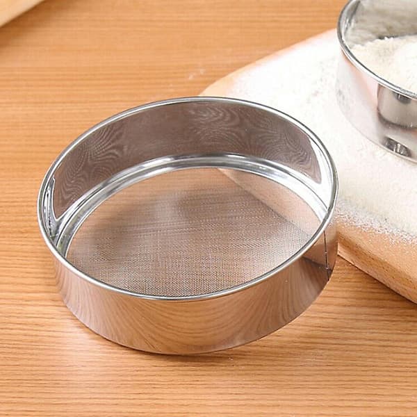 Fintmasket oliesi af rustfrit stål meldørslag sigte til køkken[YJD] Stainless 1pc