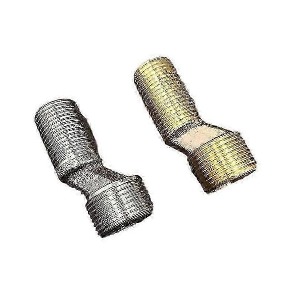 1/2 3/4 Offset Badebruser Blandingsbatteri Tilslutning, Messing Albue Reducer, Justerbar Drejearm, Guld A[YJD]