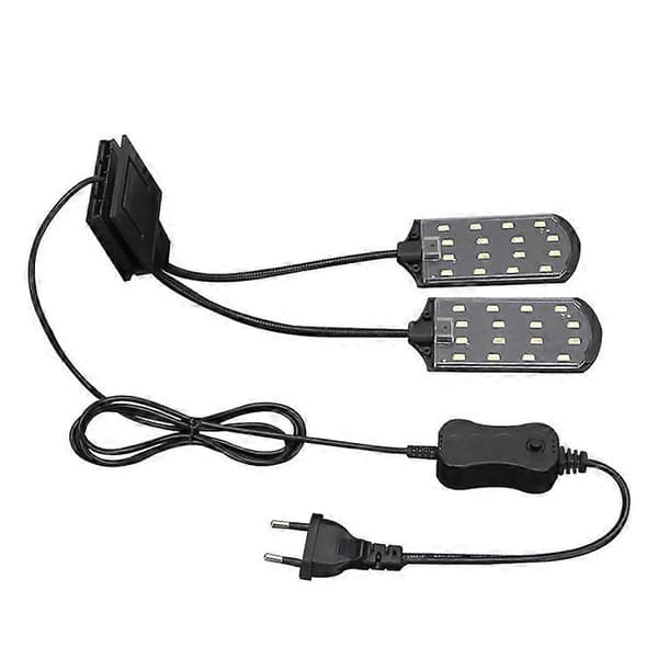 Akvariumklemme vanntett LED-lysestativ 220V lys for akvariedyr [YJD]